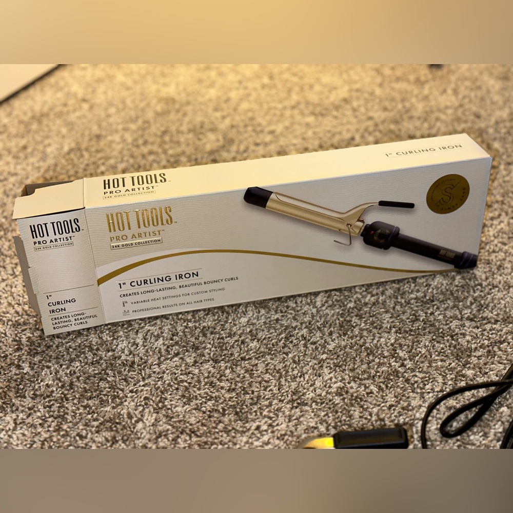 Hot tools curling iron